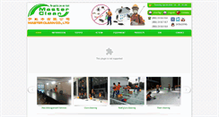 Desktop Screenshot of cambodiamasterclean.com